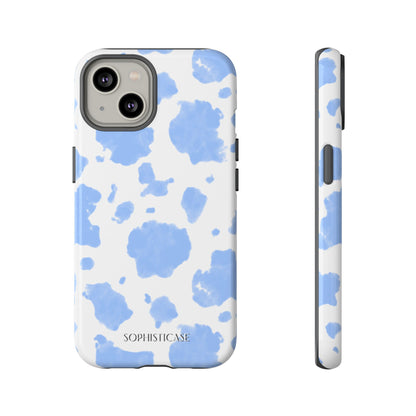 Holy Cow in Blue - iPhone Case, Samsung Galaxy Case, Google Pixel Case