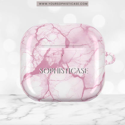 AirPod Cases - Marble Opulence in Pink