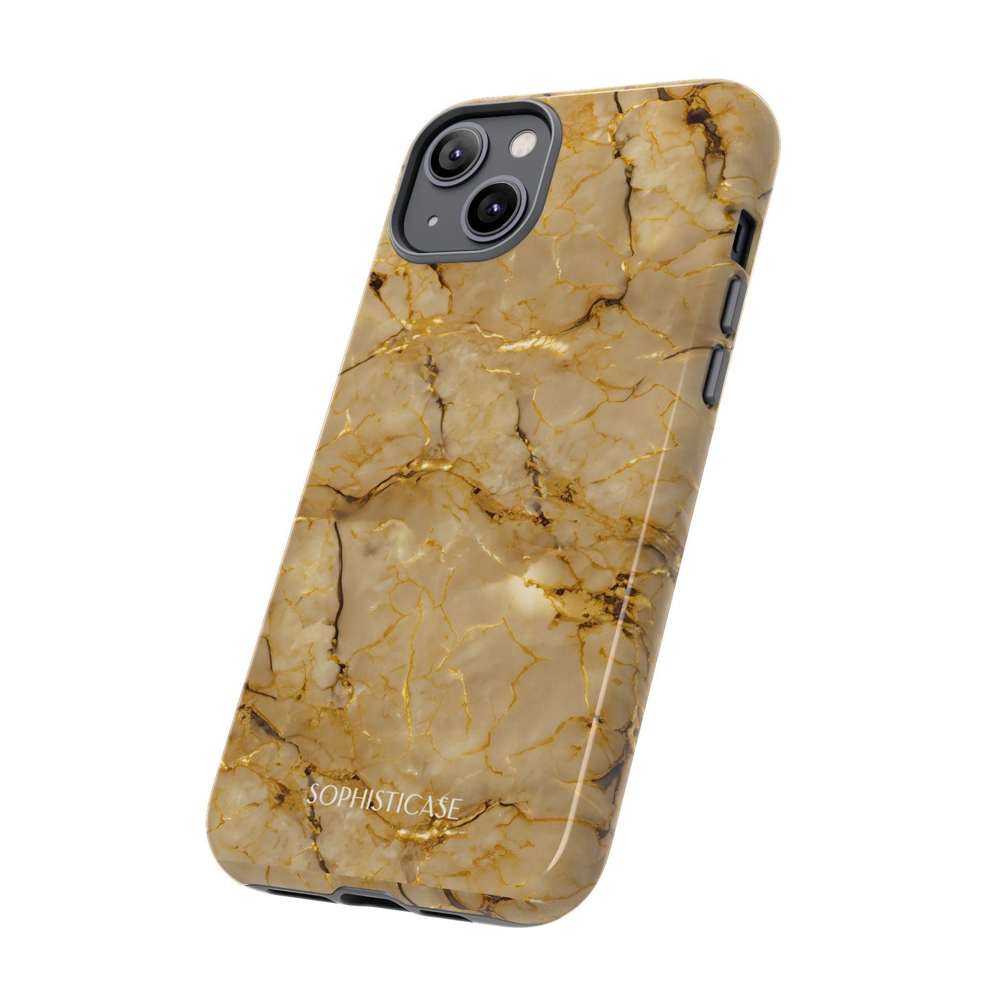 Marble Opulence in Gold - iPhone Case, Samsung Galaxy Case, Google Pixel Case