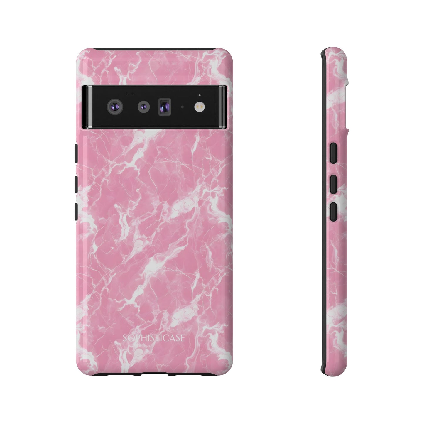 Marble Crush in Pink - Tough Phone Case
