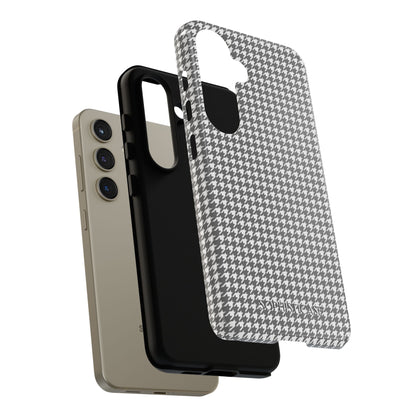 Tough Case - Houndstooth in Grey