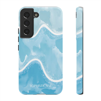 Serenity in Blue - Drop Proof Phone Case for iPhone, Samsung Galaxy and Google Pixel