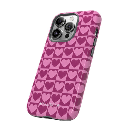 Tough Love in Purple - Tough Phone Case