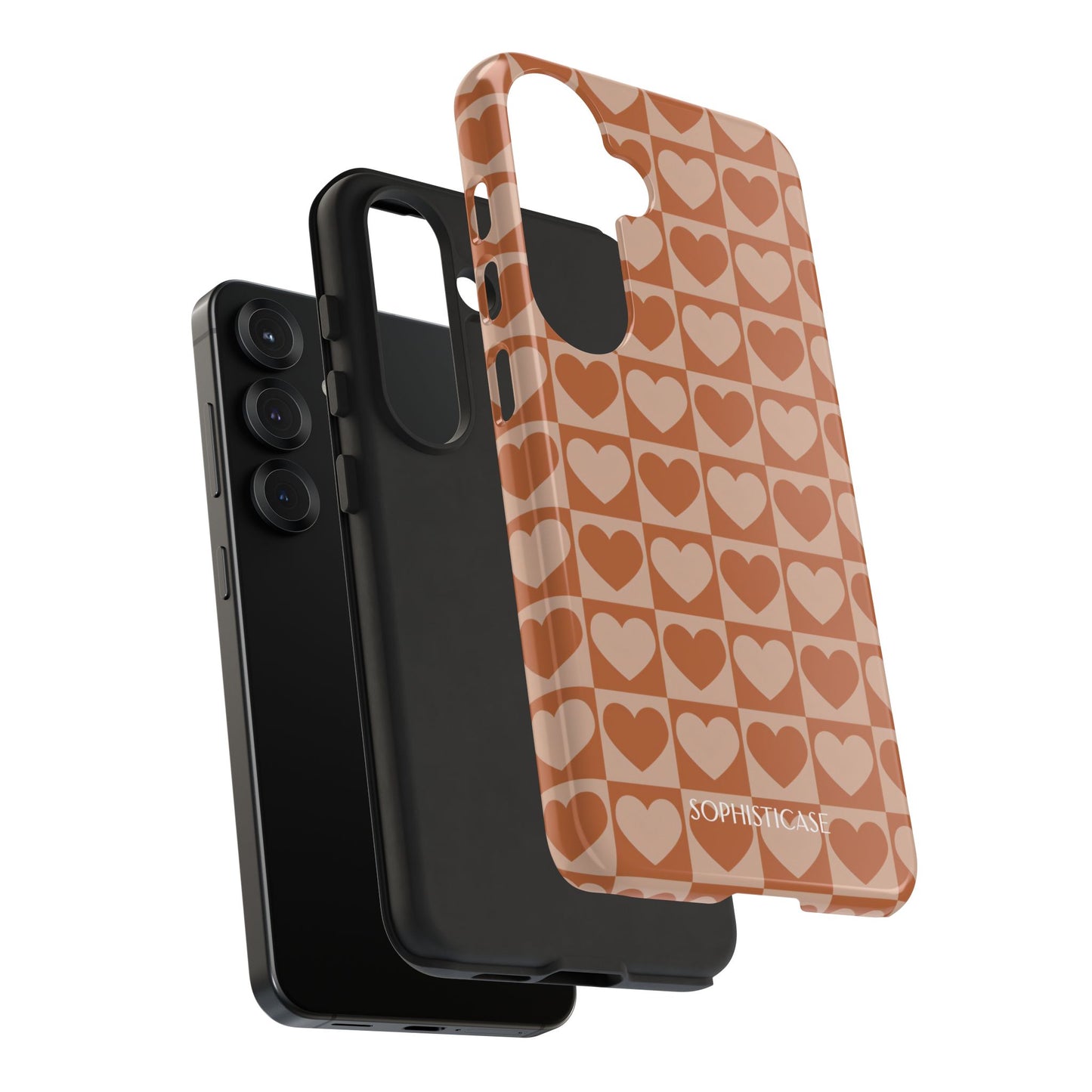 Tough Love in Brown - Tough Phone Case