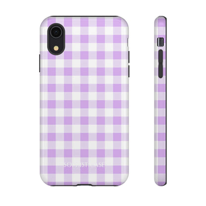 Tough Case - Gingham in Purple