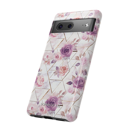 Royal Floral in Rose Royale - Tough Phone Case