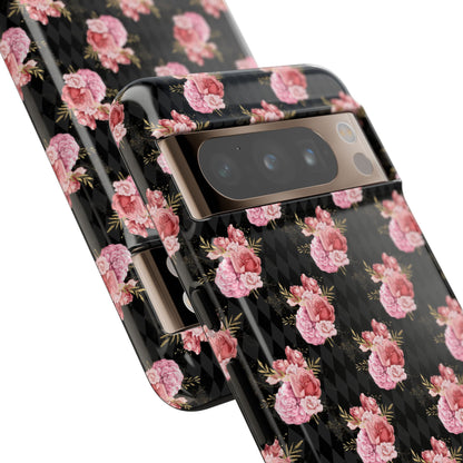Rose Diamond Romance in Vivienne - Tough Phone Case