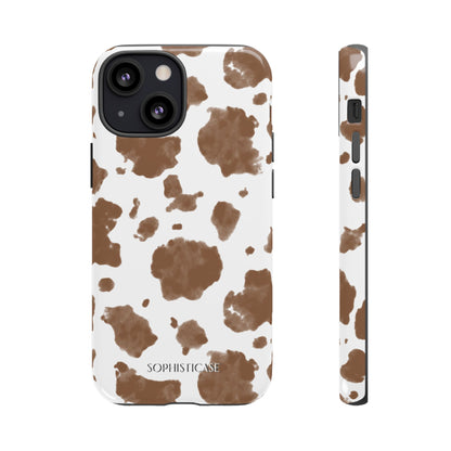Holy Cow in Brown - iPhone Case, Samsung Galaxy Case, Google Pixel Case