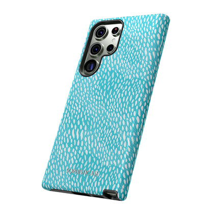 Oh Deer! in Aqua - Tough Phone Case
