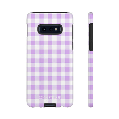 Tough Case - Gingham in Purple