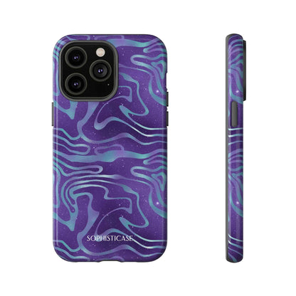 Cosmic Zebra in Blue & Purple - iPhone Case, Samsung Galaxy Case, Google Pixel Case