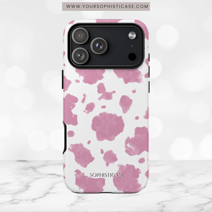 Holy Cow in Pink - iPhone Case, Samsung Galaxy Case, Google Pixel Case