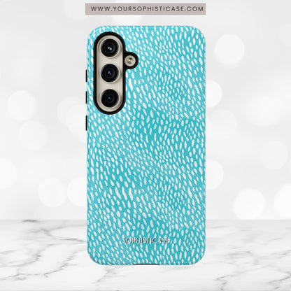 Oh Deer! in Aqua - Tough Phone Case
