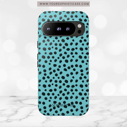 Cheetahs and Liars in Aqua - Tough Phone Case