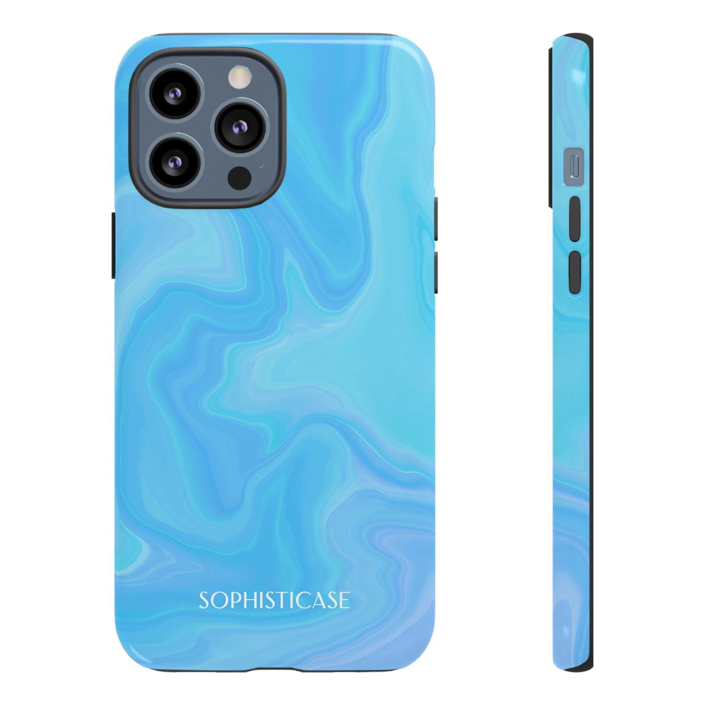 Liquid Magic in Blue - iPhone Case