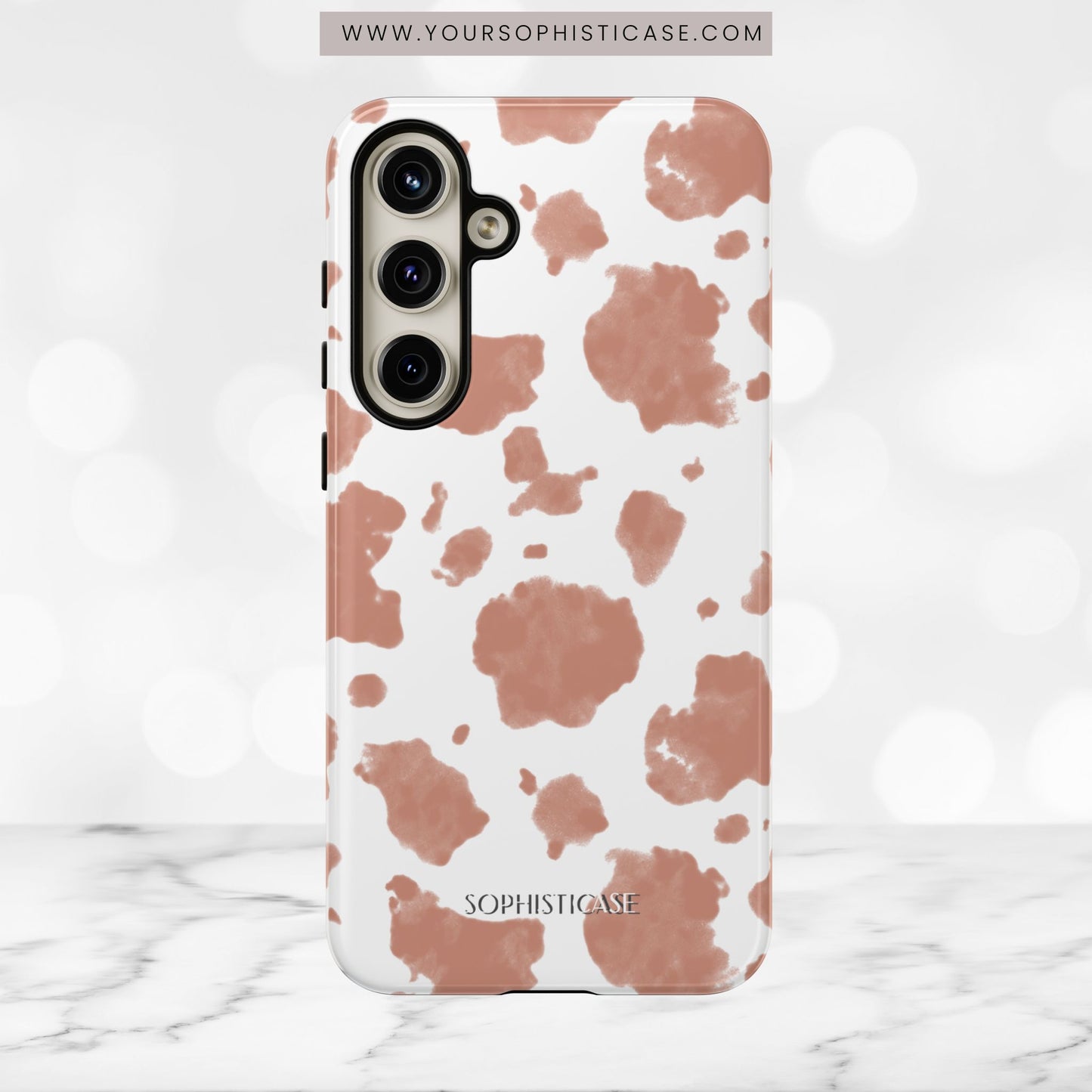 Holy Cow in Light Brown - iPhone Case, Samsung Galaxy Case, Google Pixel Case