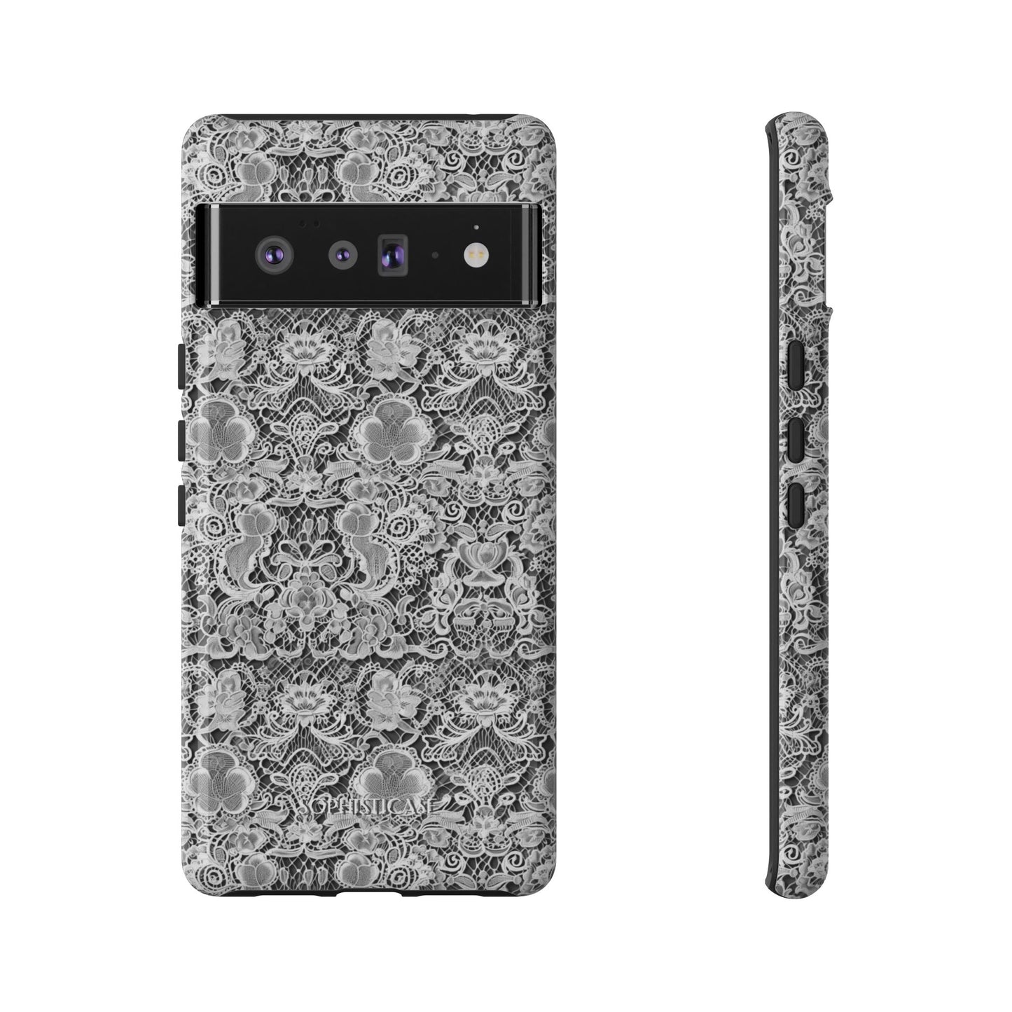 Luxe Lace in Black - iPhone Case, Samsung Galaxy Case, Google Pixel Case