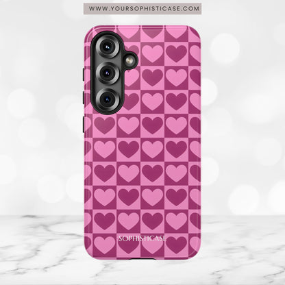 Tough Love in Purple - Tough Phone Case
