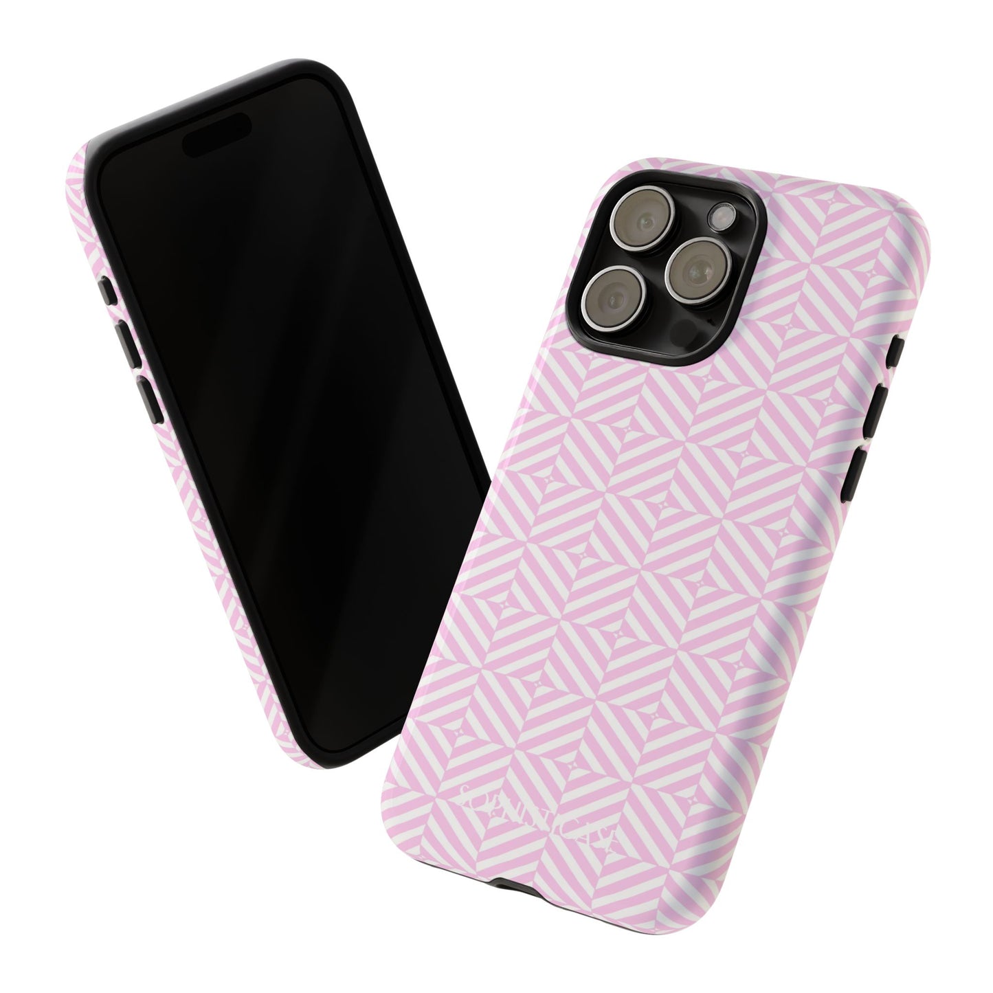 Illusions in Pink - iPhone Case, Samsung Galaxy Case, Google Pixel Case