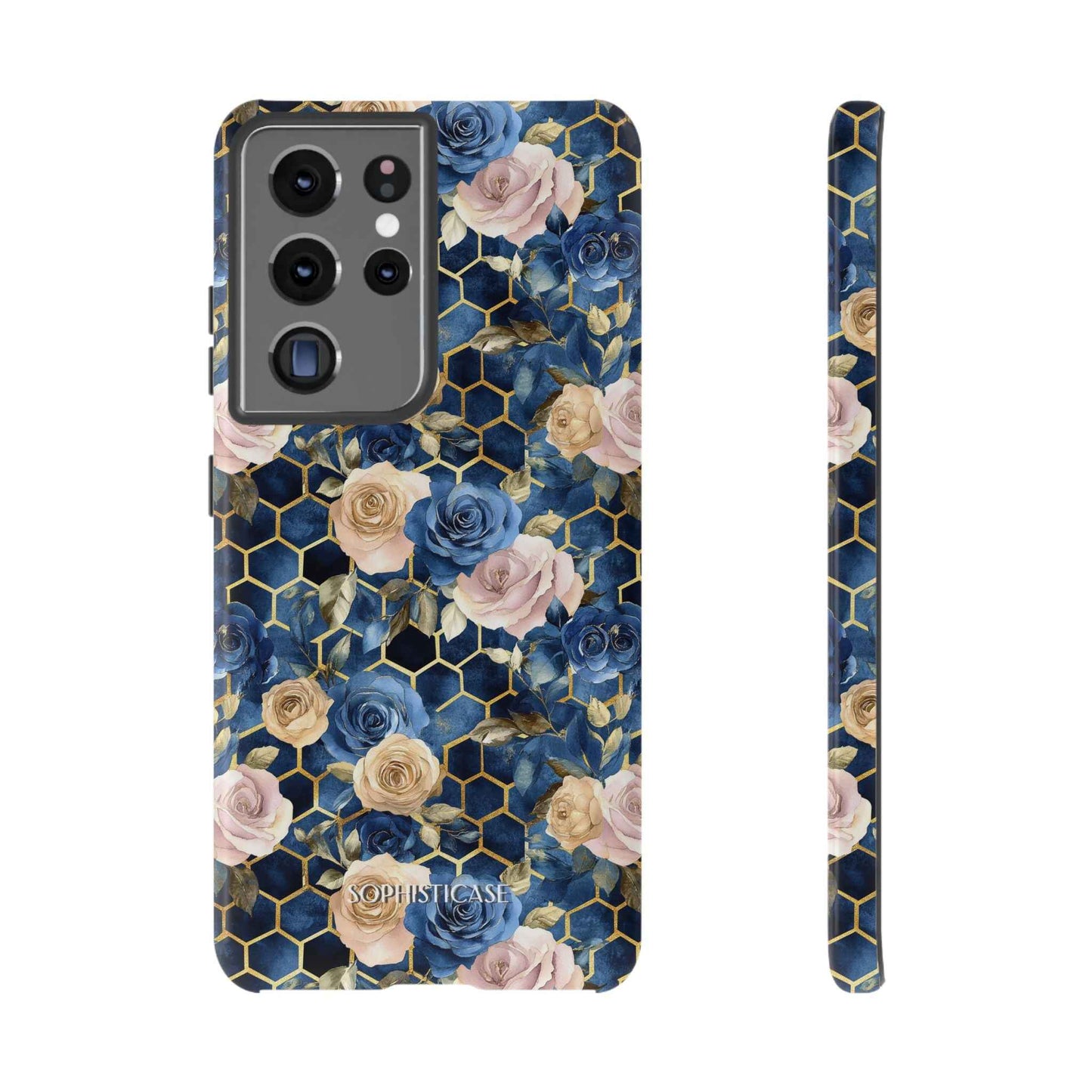 Royal Floral in Midnight Rose - Tough Phone Case