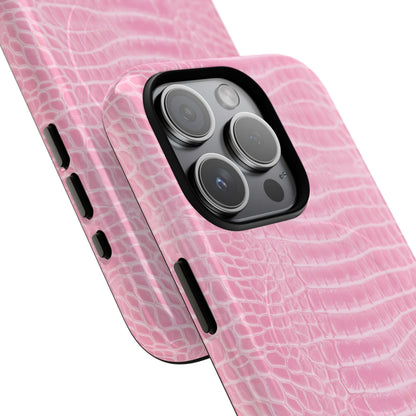 Luxe Leather in Pink - Magsafe Case