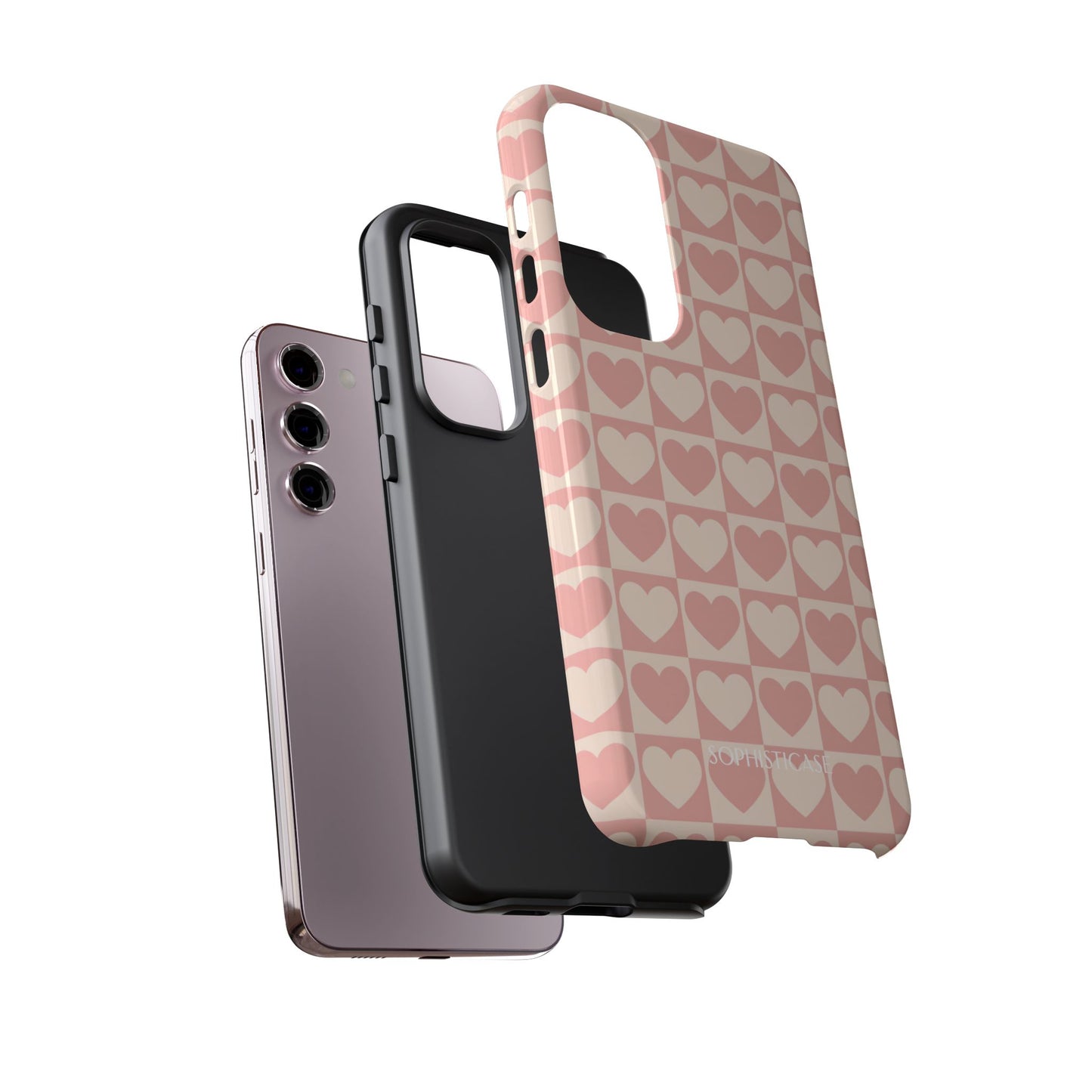 Tough Love in Pink - Tough Phone Case