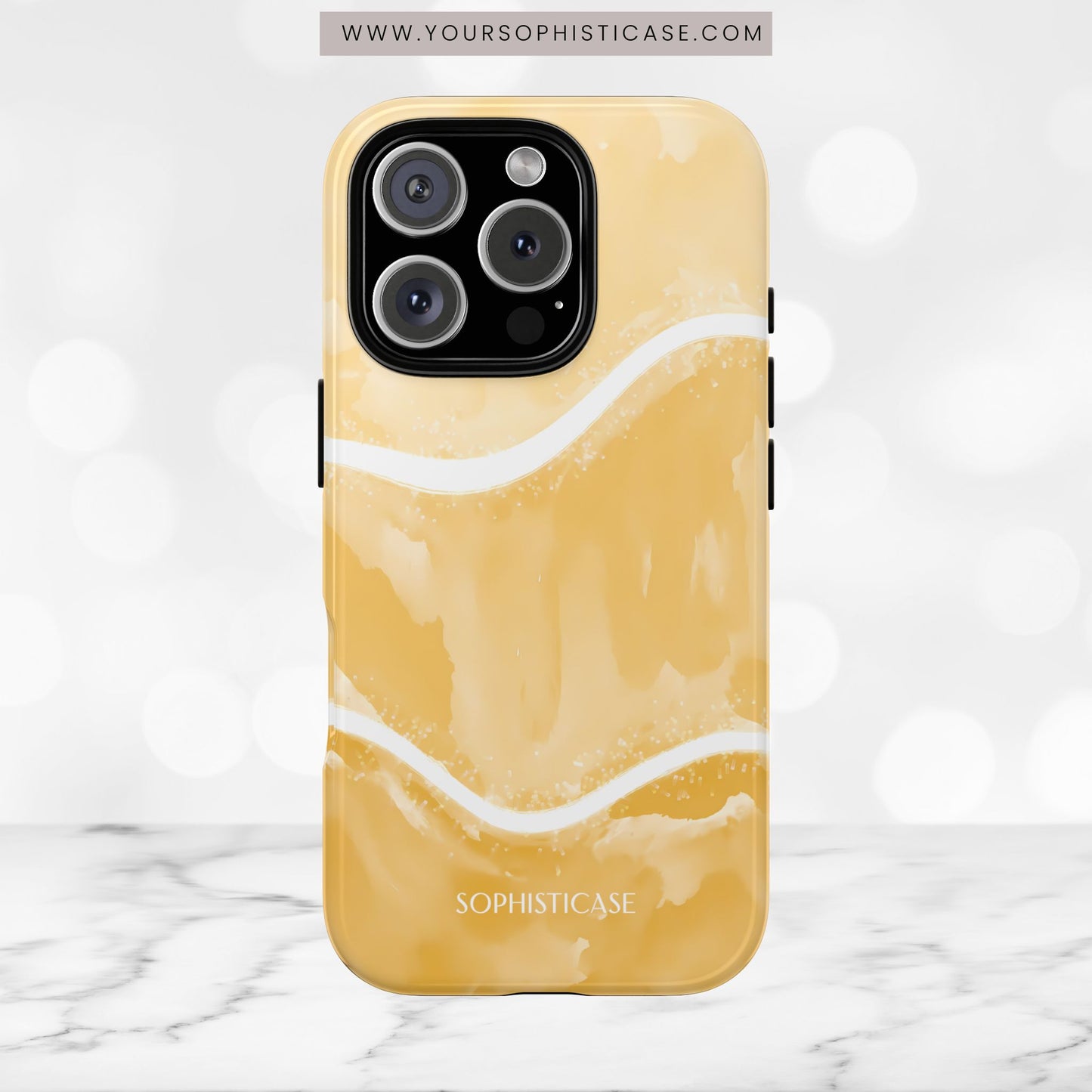 Serenity in Yellow - iPhone Case