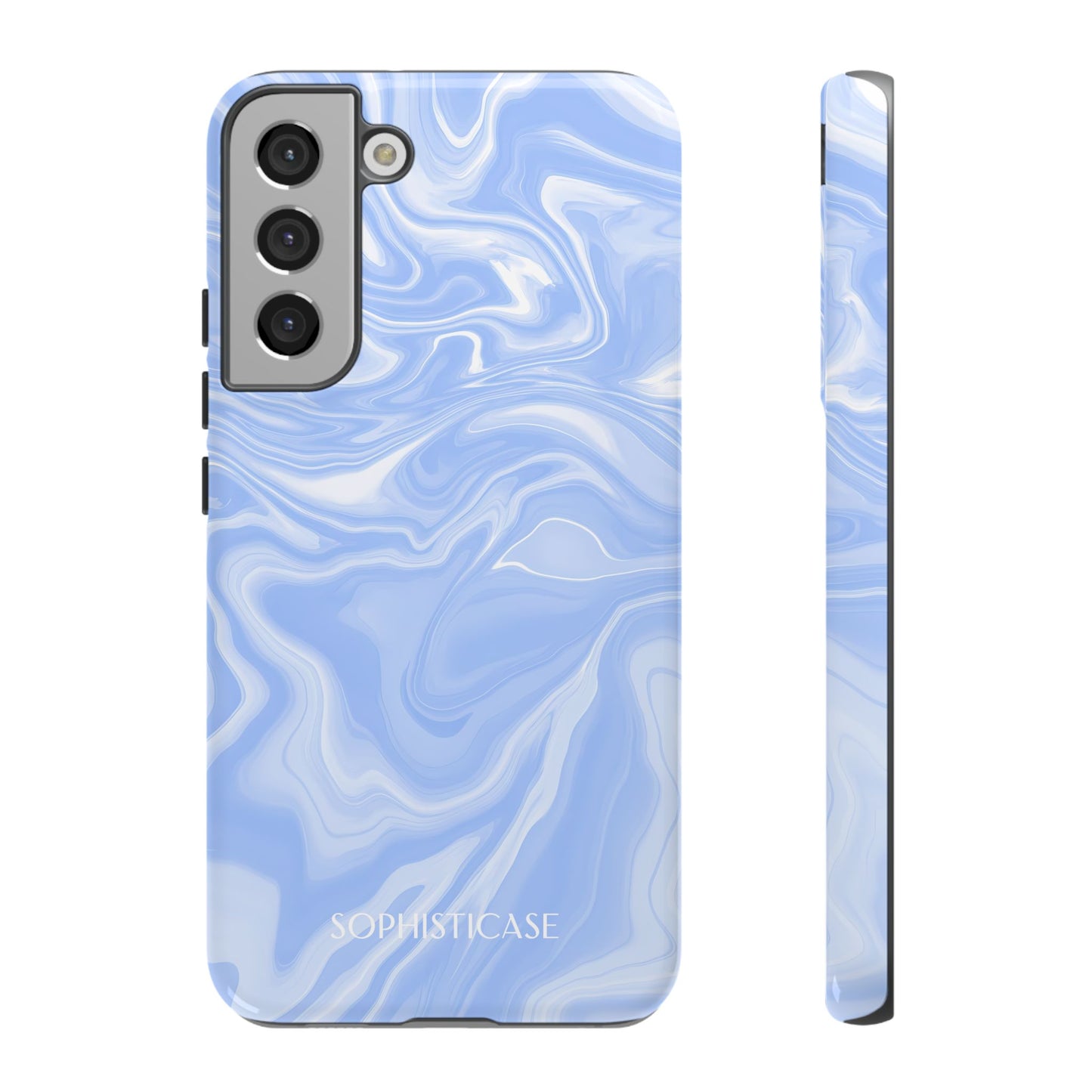 Liquid Dreams in Smoke Blue - Tough Phone Case for Samsung Galaxy