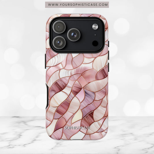 Rose' Runway in Sweet Mosaic - Tough Phone Case