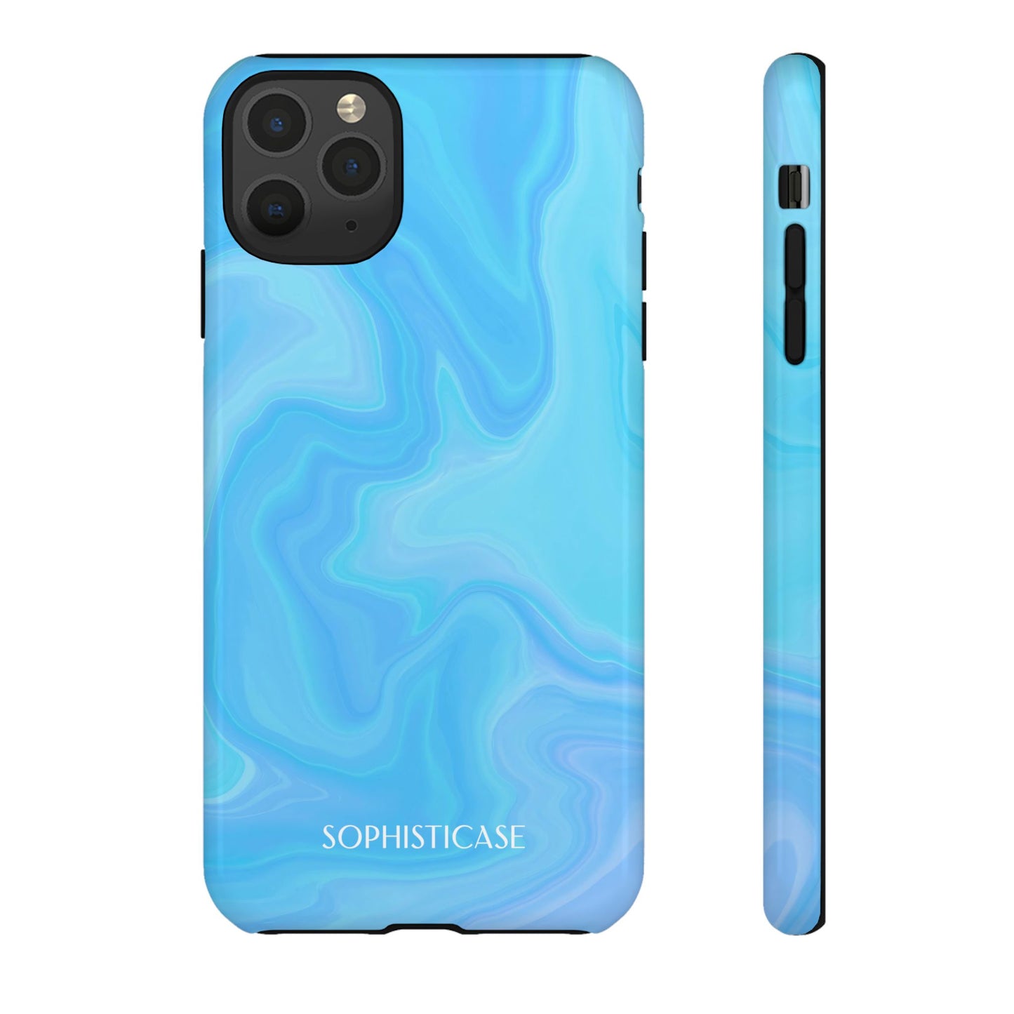 Liquid Magic in Blue - Drop Proof Phone Case for iPhone