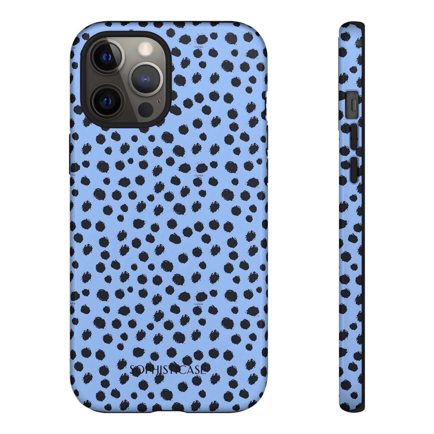 Cheetahs and Liars in Blue - iPhone Case
