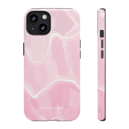 Serenity in Light Pink - iPhone Case