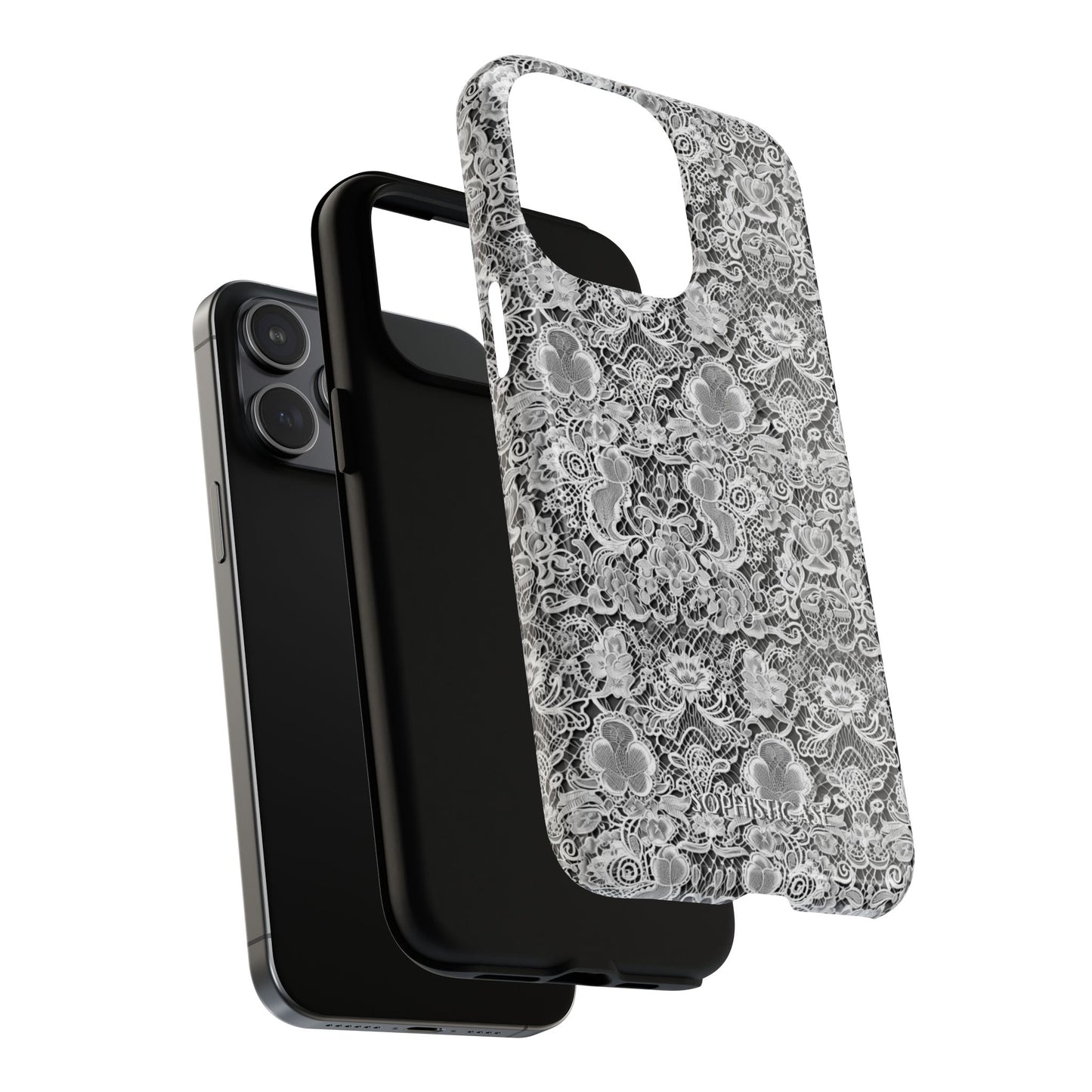 Luxe Lace in Black - Magsafe Case