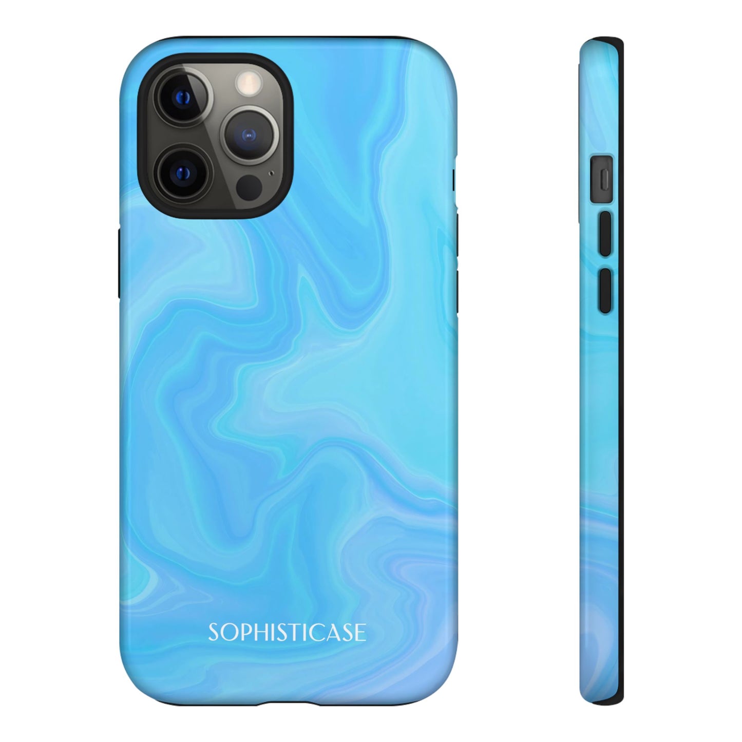Liquid Magic in Blue - iPhone Case