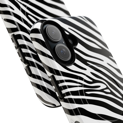 Dark Thoughts in Urban Zebra - iPhone Magsafe Case