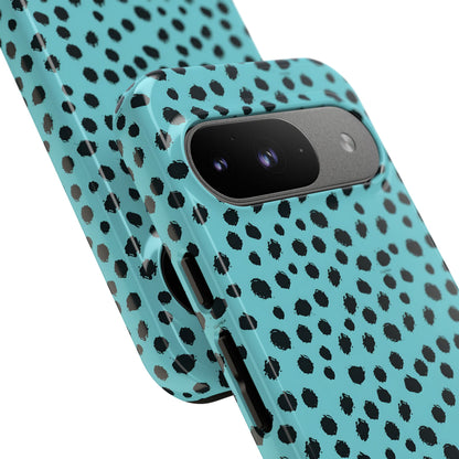 Cheetahs and Liars in Aqua - Tough Phone Case