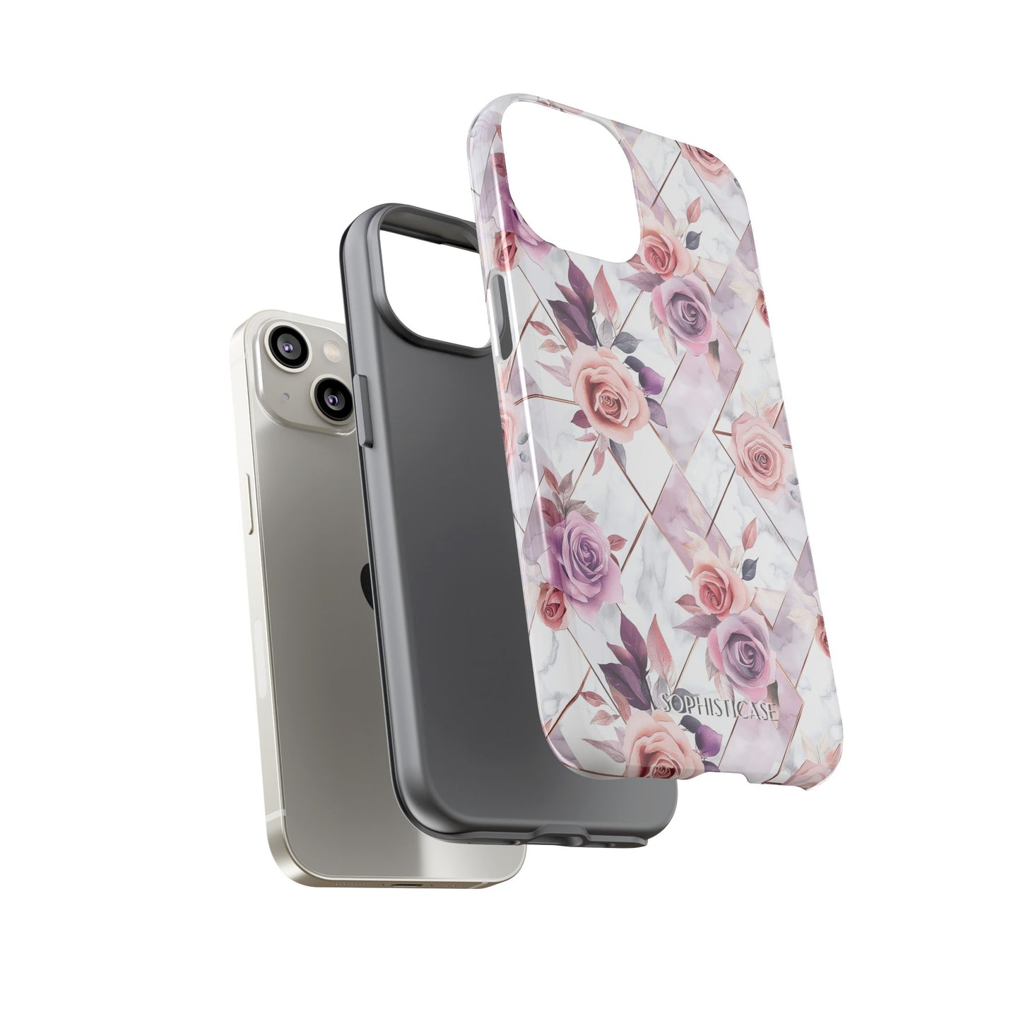 Royal Floral in Blush Manor - Tough Phone Case