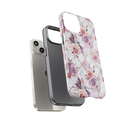 Royal Floral in Blush Manor - Tough Phone Case