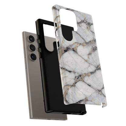 Marble Opulence in Cracked Beige - iPhone Case, Samsung Galaxy Case, Google Pixel Case