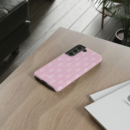 Moon Phase in Pink - Tough Phone Case for Samsung Galaxy