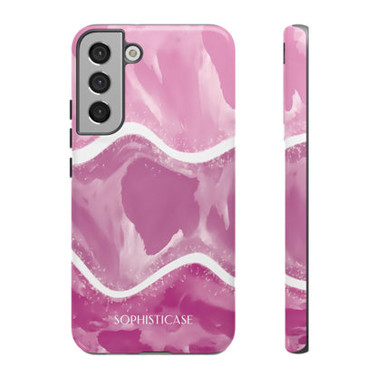 Serenity in Plum Purple - Drop Proof Phone Case for Samsung Galaxy