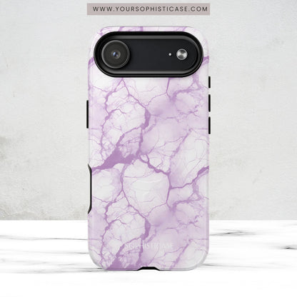 Marble Opulence in Purple - Magsafe Case