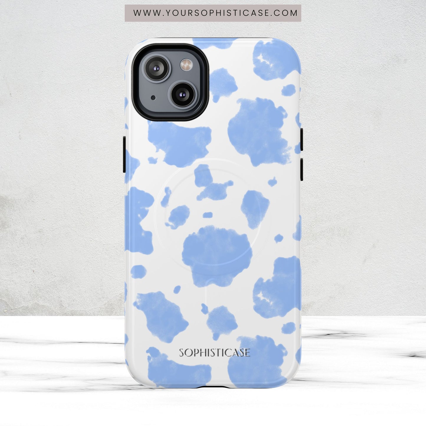 Holy Cow in Blue - Magsafe Case