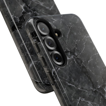 Marble Opulence in Black - iPhone Case, Samsung Galaxy Case, Google Pixel Case