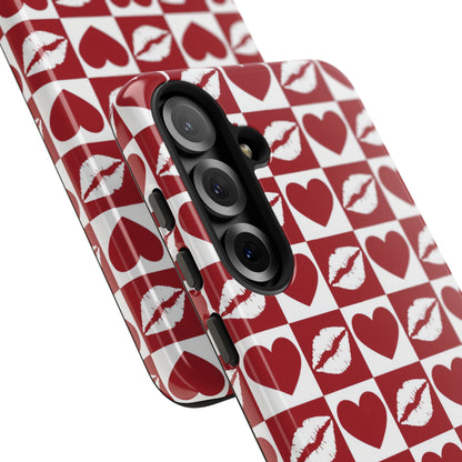 Belle Amie in Red - iPhone Case, Samsung Galaxy Case, Google Pixel Case