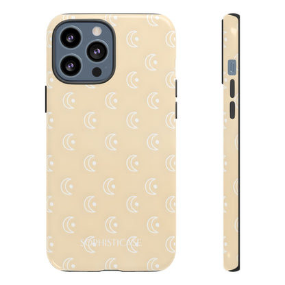 Moon Phase in Yellow - Tough Phone Case for iPhone