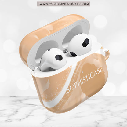 AirPod Cases - Serenity in Neutral Brown