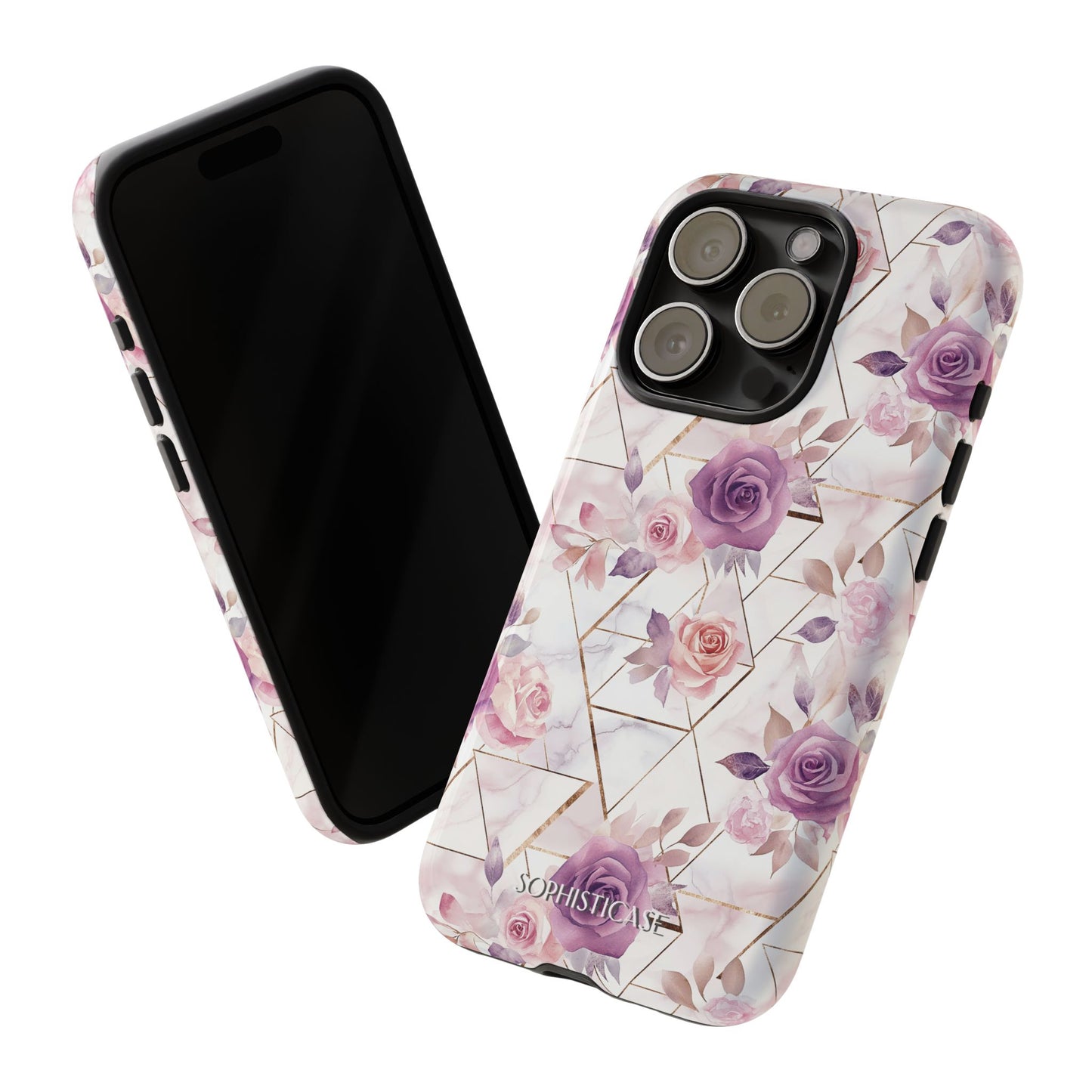 Royal Floral in Rose Royale - Tough Phone Case