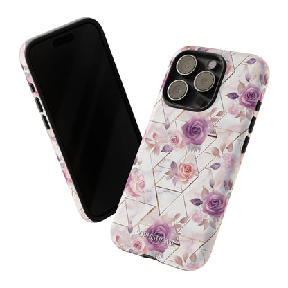 Royal Floral in Rose Royale - Tough Phone Case