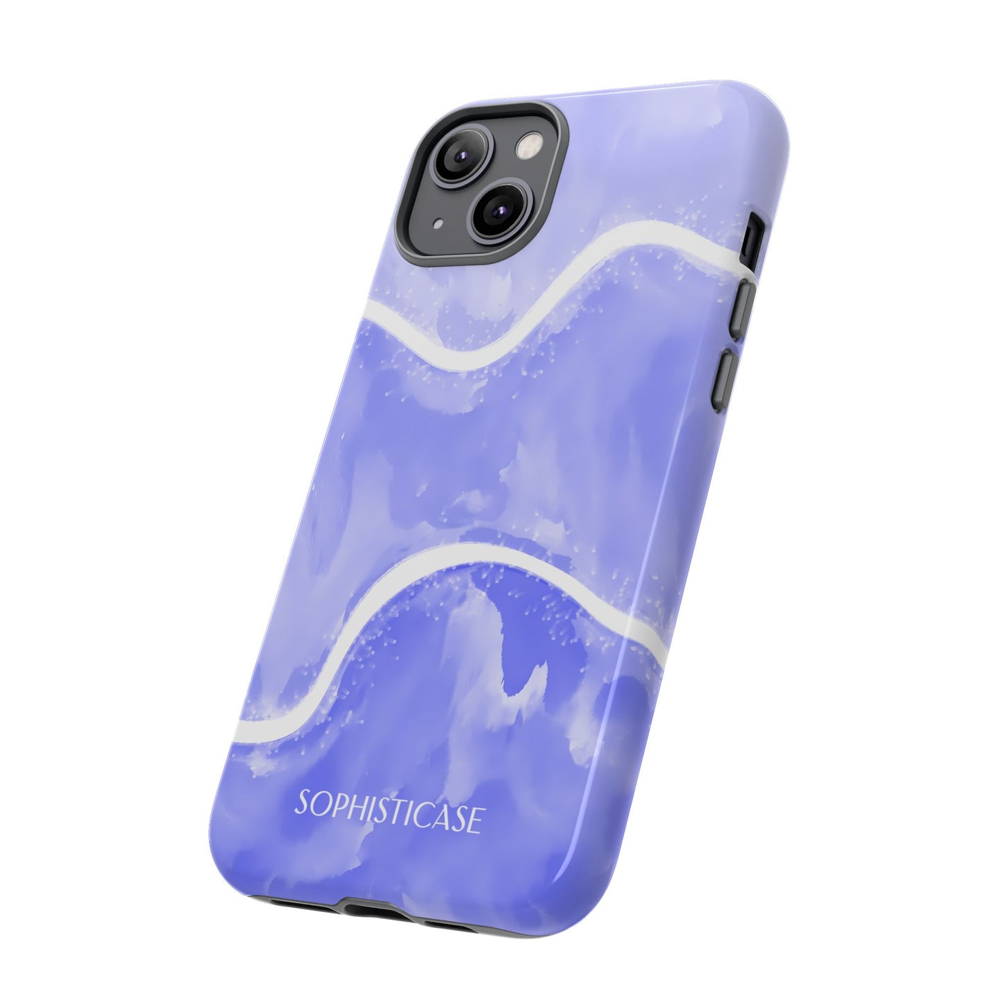 Serenity in Light Purple - Tough Phone Case for iPhone